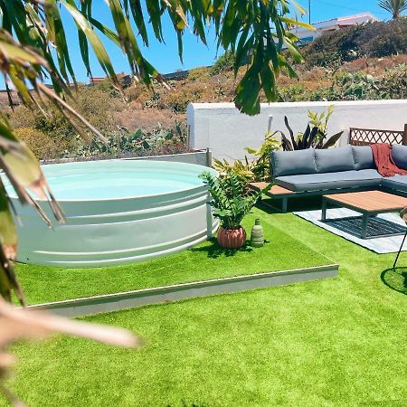 Casa Con Piscina Y Jardin Con Vistas Al Mar Villa Puerto de la Madera Exterior photo