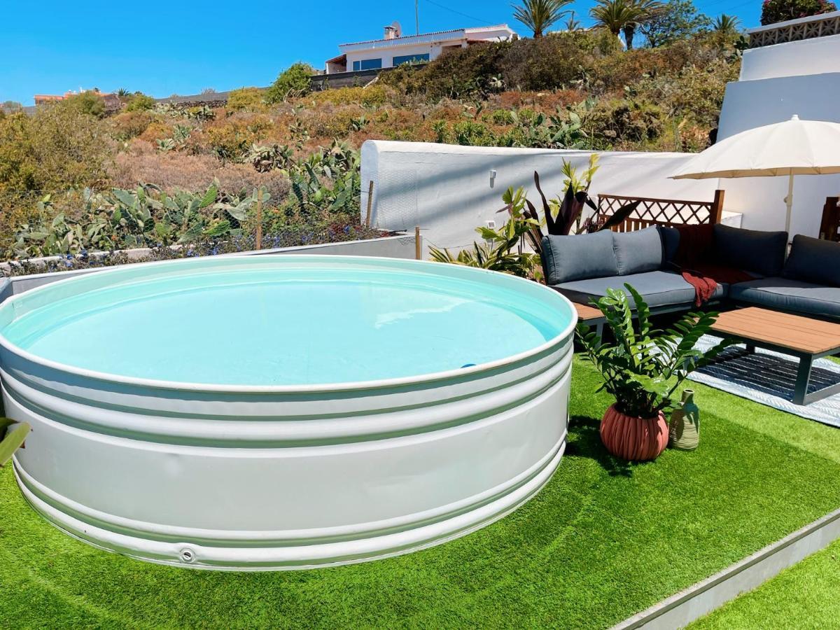 Casa Con Piscina Y Jardin Con Vistas Al Mar Villa Puerto de la Madera Exterior photo