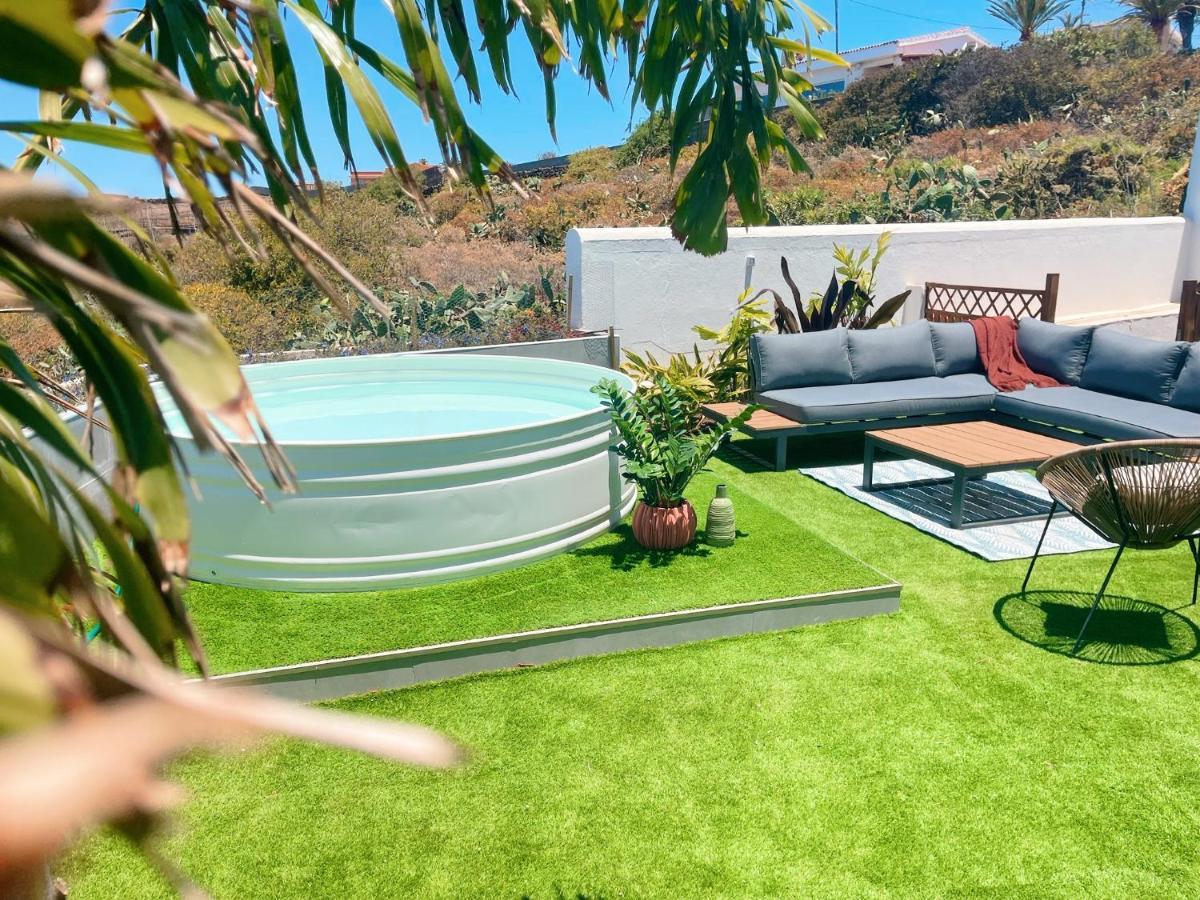 Casa Con Piscina Y Jardin Con Vistas Al Mar Villa Puerto de la Madera Exterior photo